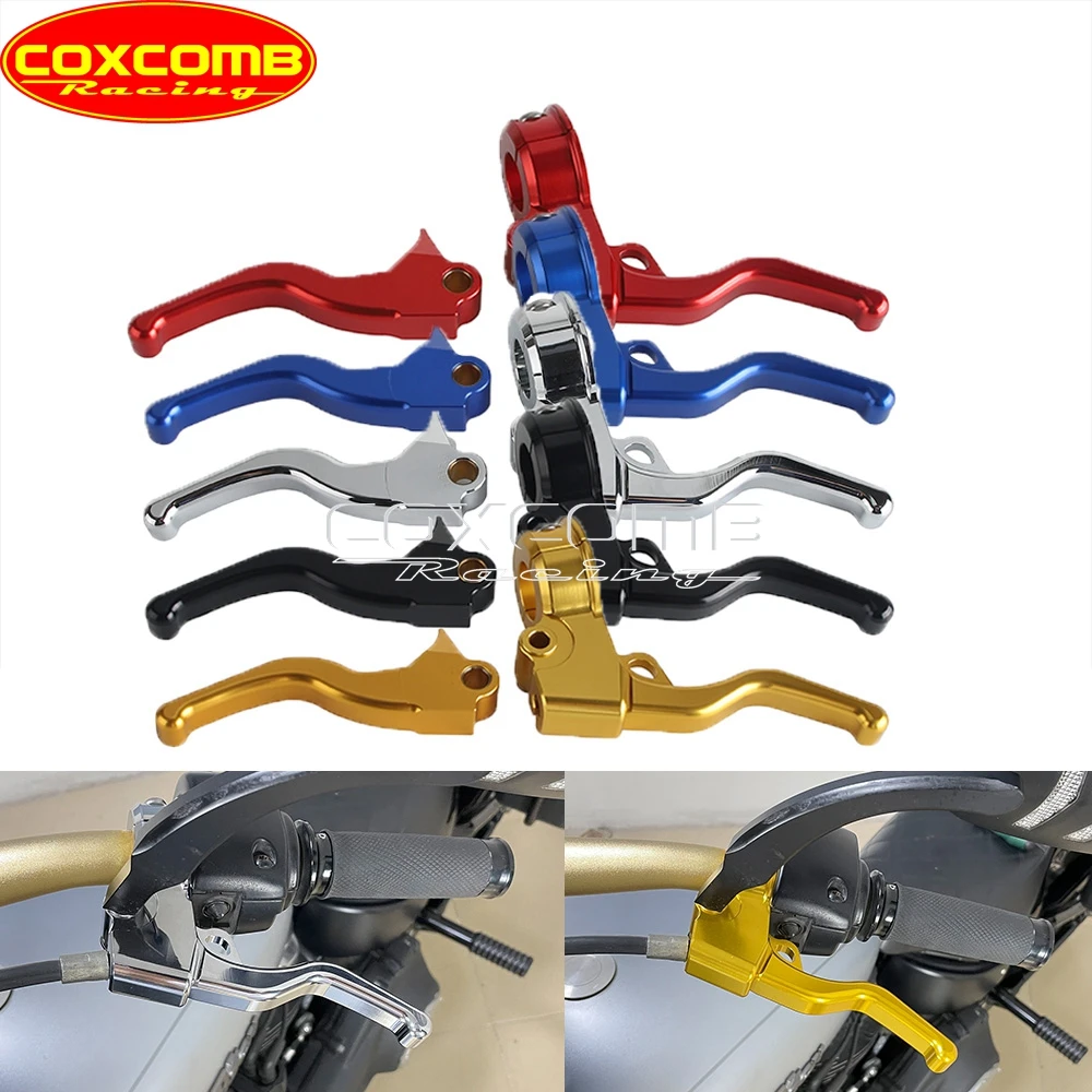 Handlebar Control Lever Motorcycle Brake Control Levers For Harley Electra Glide FLHTC/I FLHT/I FLHTCU/I Street Glide FLHX FLHXI