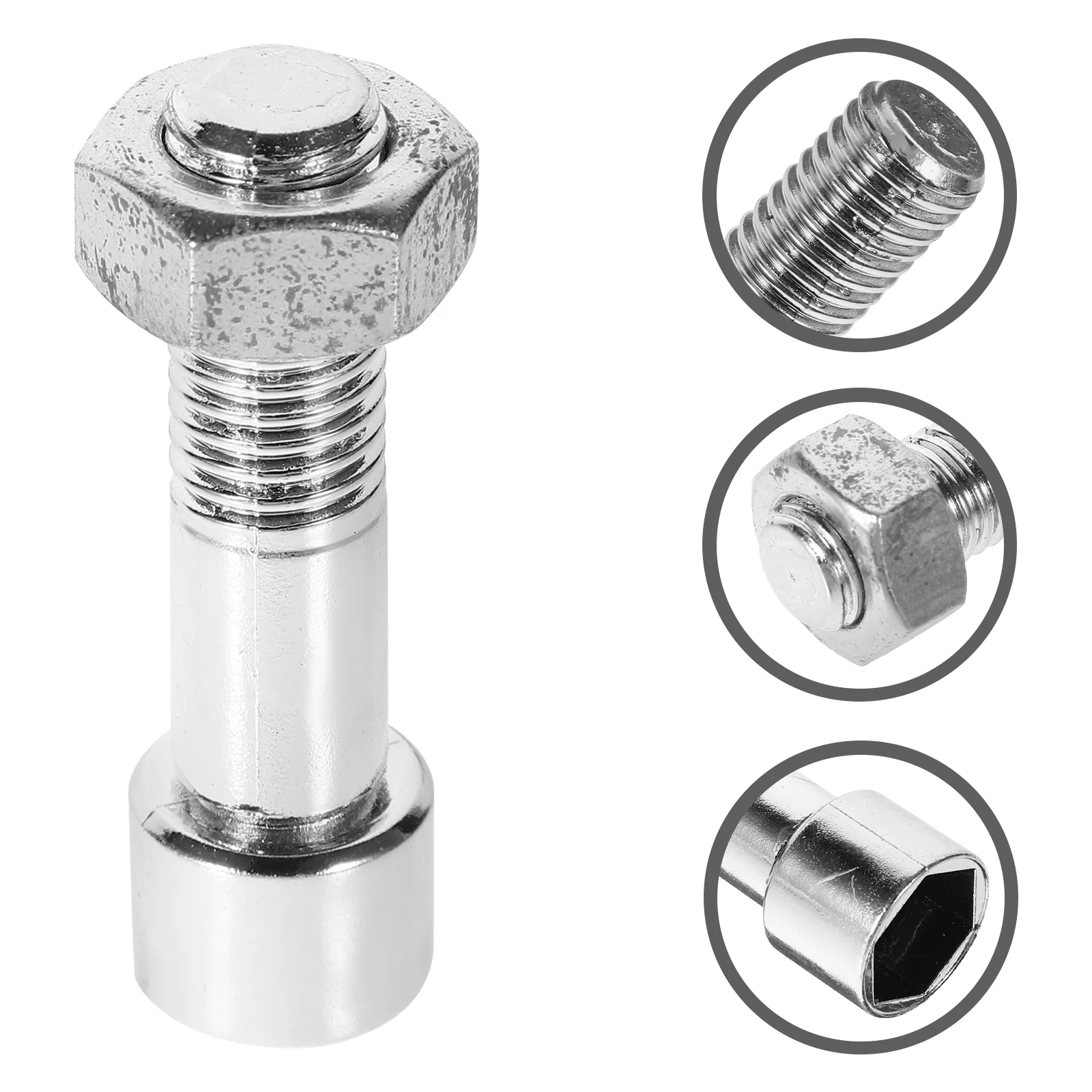 Outdoor Storage Box Accessory Portable Trinkets Hider Plastic Screw Shaped Container Realistic Hiding Bolt