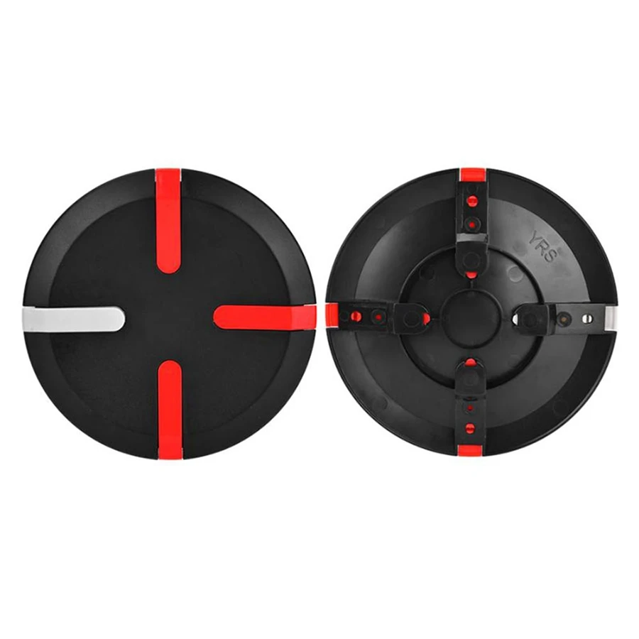 Balanço elétrico Scooter Roda Hub Capa, prático resistente ao desgaste Side Cap para Xiaomi Ninebot, Mini Pro, preto, 2pcs