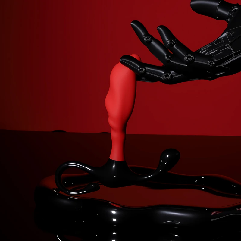 ปลั๊กทวารแบบมือถือ เครื่องนวดต่อมลูกหมากชาย อุปกรณ์ขยายทวารหนัก ของเล่นผู้ใหญ่