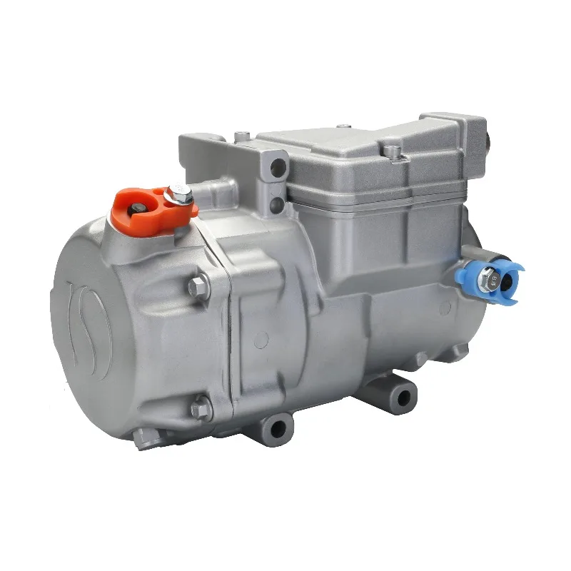 30cc 312v DC Electric R290 Scroll Compressor New Universal Type AC Air Conditioner for EV Truck Bus Engineering Vehicles