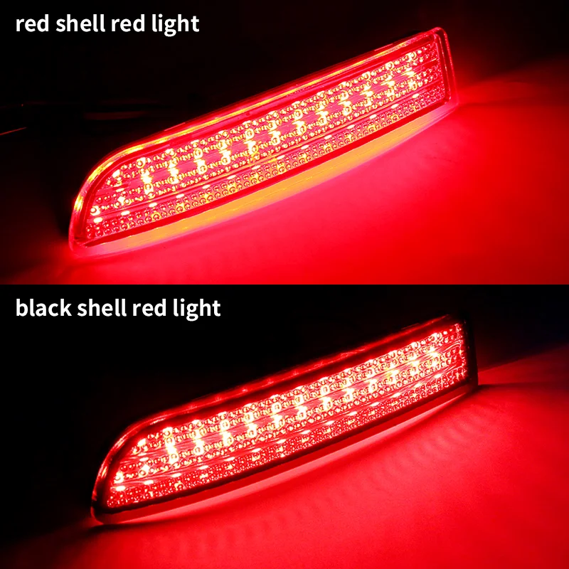 2 قطعة LED المصد الخلفي ضوء مصباح لتويوتا RAV4 أفينسيس صالون العقارات/جولة Estima 2.4 ألفارد MK I بريفيا وقف الذيل ضوء