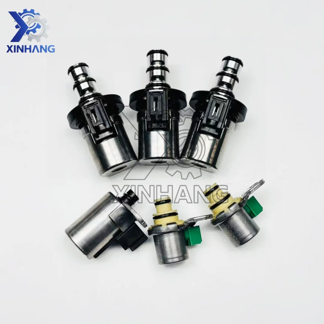 

Набор из 6 предметов 4F27E, комплект электромагнитных клапанов автоматической коробки передач для автомобилей Ford, автозапчасти