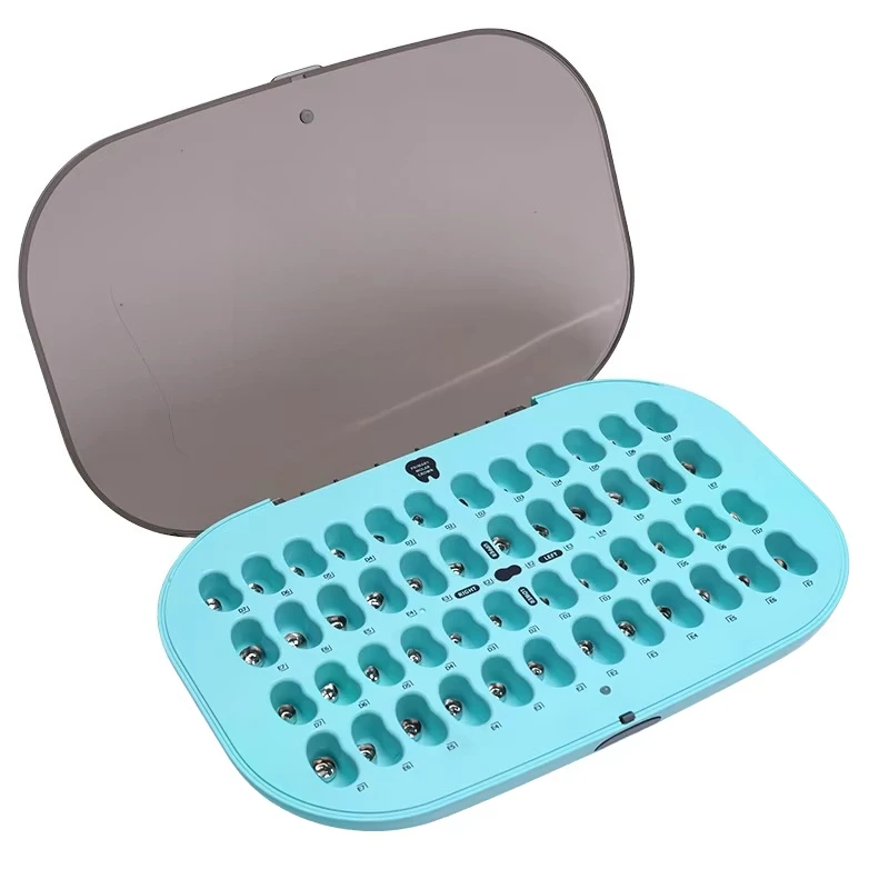Preformed Stainless Steel Crown 48 Pcs/Box Kids Temporary Deciduous Teeth Crown Pediatric  Restoration Crown