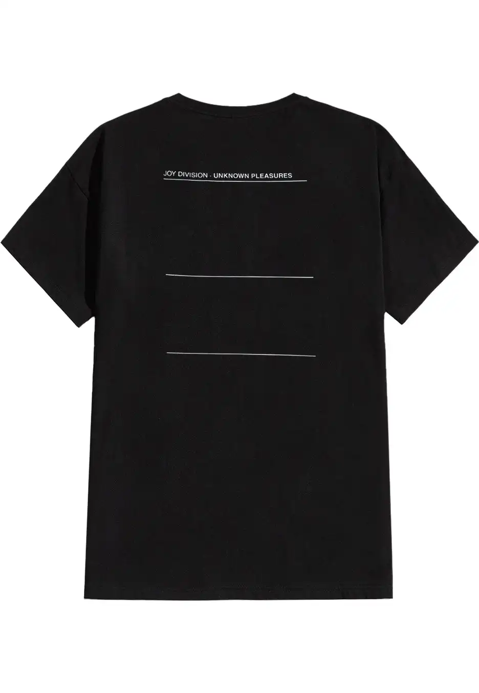 Joy Division - Unknown Pleasures (Back Print) - T-Shirt