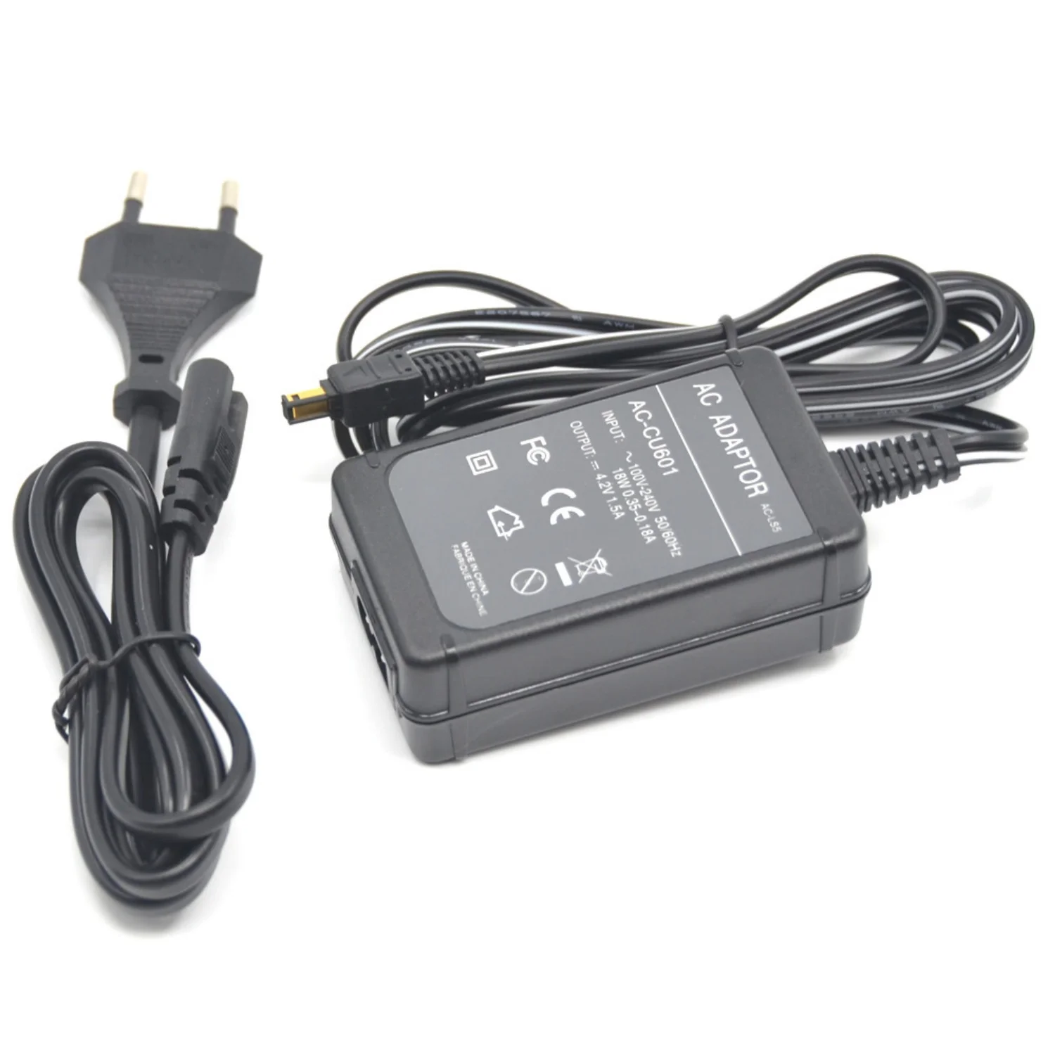 AC-LS5 ACLS5 AC Power Adapter Supply For Sony CyberShot DSC-H50 L1 P100 S600 TX7C W1 T50 DSC-F/G/H/L/M/N/P/S/T/V/W Series Camera