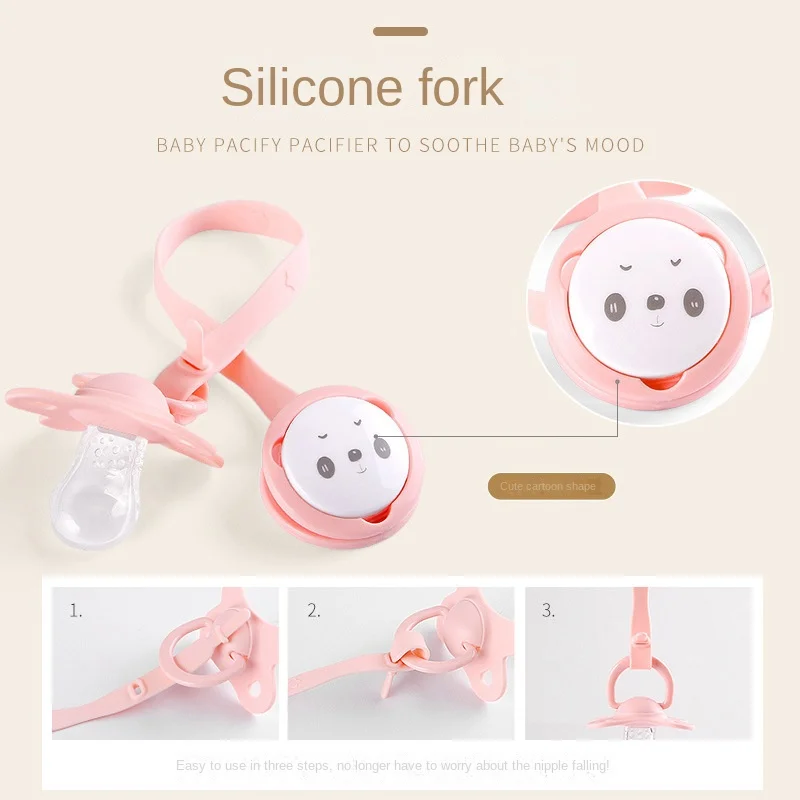 Baby Pacifier Box Pacifier Clip Safe PP Plastic Soother Container Holder Box Portable Cartoon Pacifier Storage Box Nipple Case