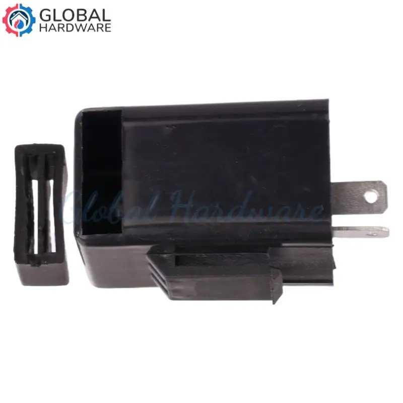 

12В 2-контактное регулируемое светодиодное реле-прерыватель для мотоциклетных поворотников