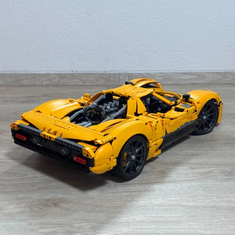 ชุดประกอบโมเดลรถสปอร์ตเท่ๆ รุ่น MOC-235265 ของเล่นตัวต่อแบบประกอบเอง 42172 ของขวัญคริสต์มาสสำหรับเด็ก