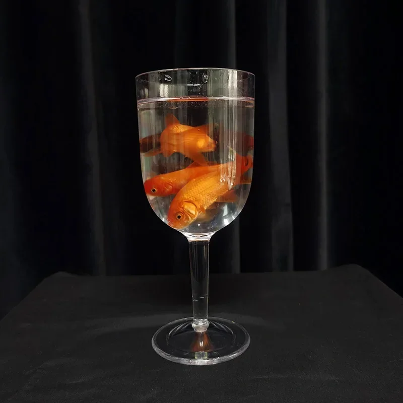 Goldfish In A Goblet Magic Tricks Fish Appearing In Empty Cup Magia Magician Stage Illusions Gimmick Props Mentalism Toy Classic