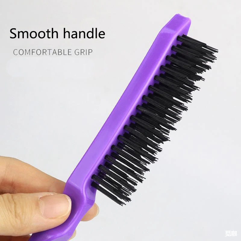 1Pcs Salon Hair Brushes Comb Slim Line Teasing Combing Brush Styling Tools DIY Kit Professional Plastic Hairdressing Combs