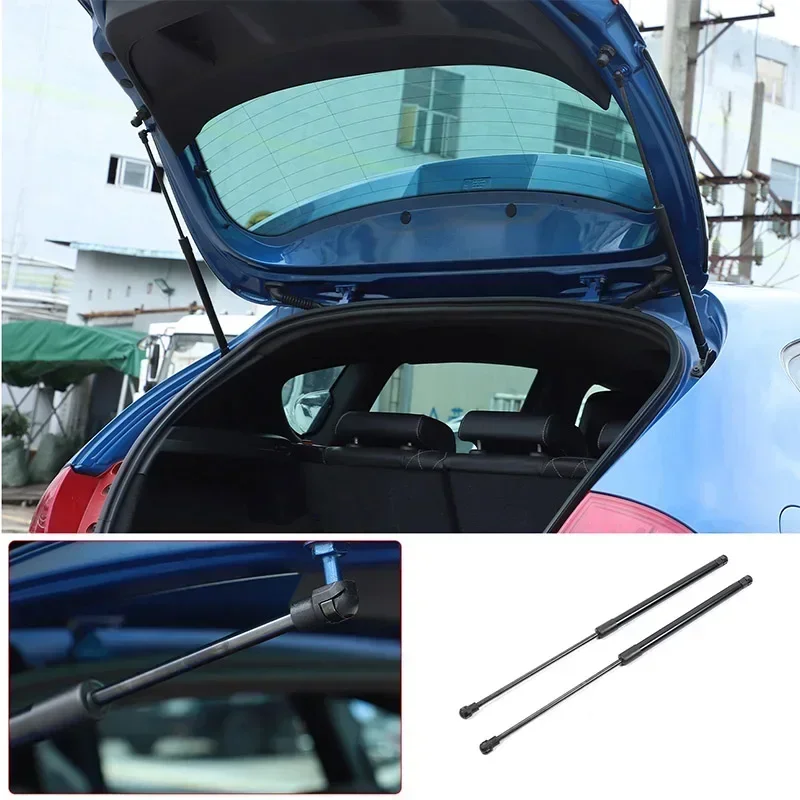 For Seat Leon 2008-2012 Carbon Steel Black Car Trunk Tailgate Hydraulic Rod Spring Shock Absorber Rod Bracket Auto Accessories
