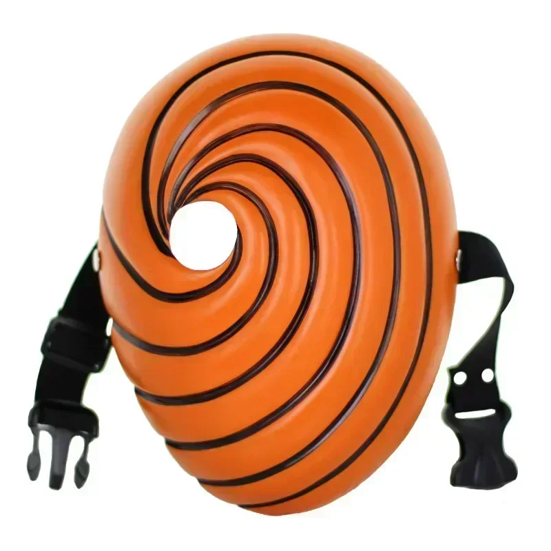 2025 Brdwn Japan Anime Tekenfilms Unisex Tobi Obito Akatsuki Ninja Madara Maskerade Cosplay Full Face Hars Feestmasker
