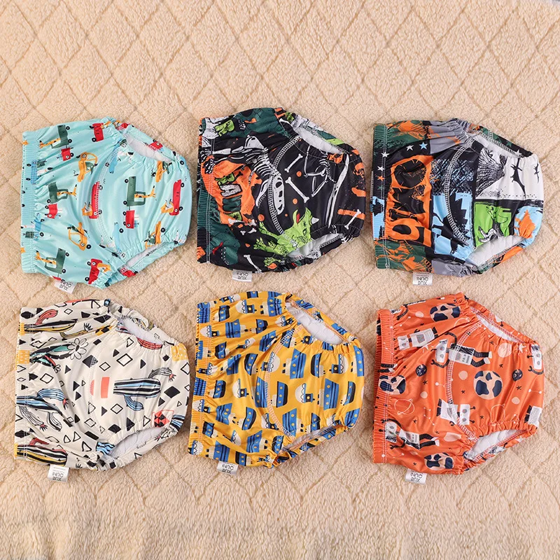 Baby Cotton Training Pants Panties Waterproof Cloth Diapers Reusable Toolder Nappies Diaper Baby Underwear