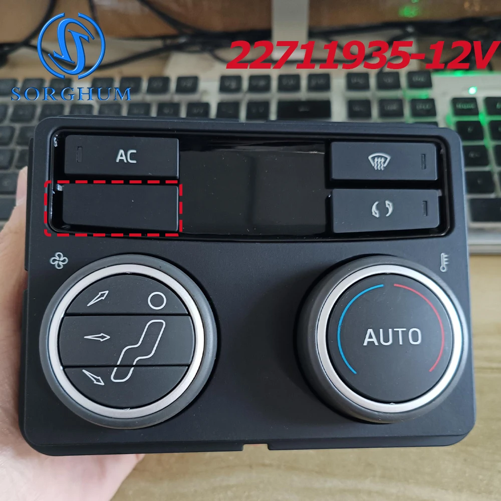 12V 22711933 22711935 Für LKW Volvo FH4 FH13 FH5 460 Klimaanlage Heizungssteuergerät Kombiniertes Schalttafel-Panel – Detail 7