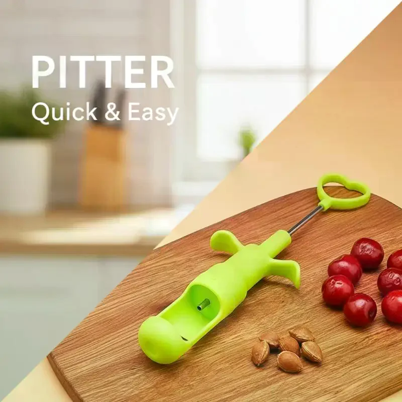 Cherry Olive Fruit Corer Red Dates Jujube Pitter Remover Seed Push Out Vegetable Tools Kitchen Gadgets