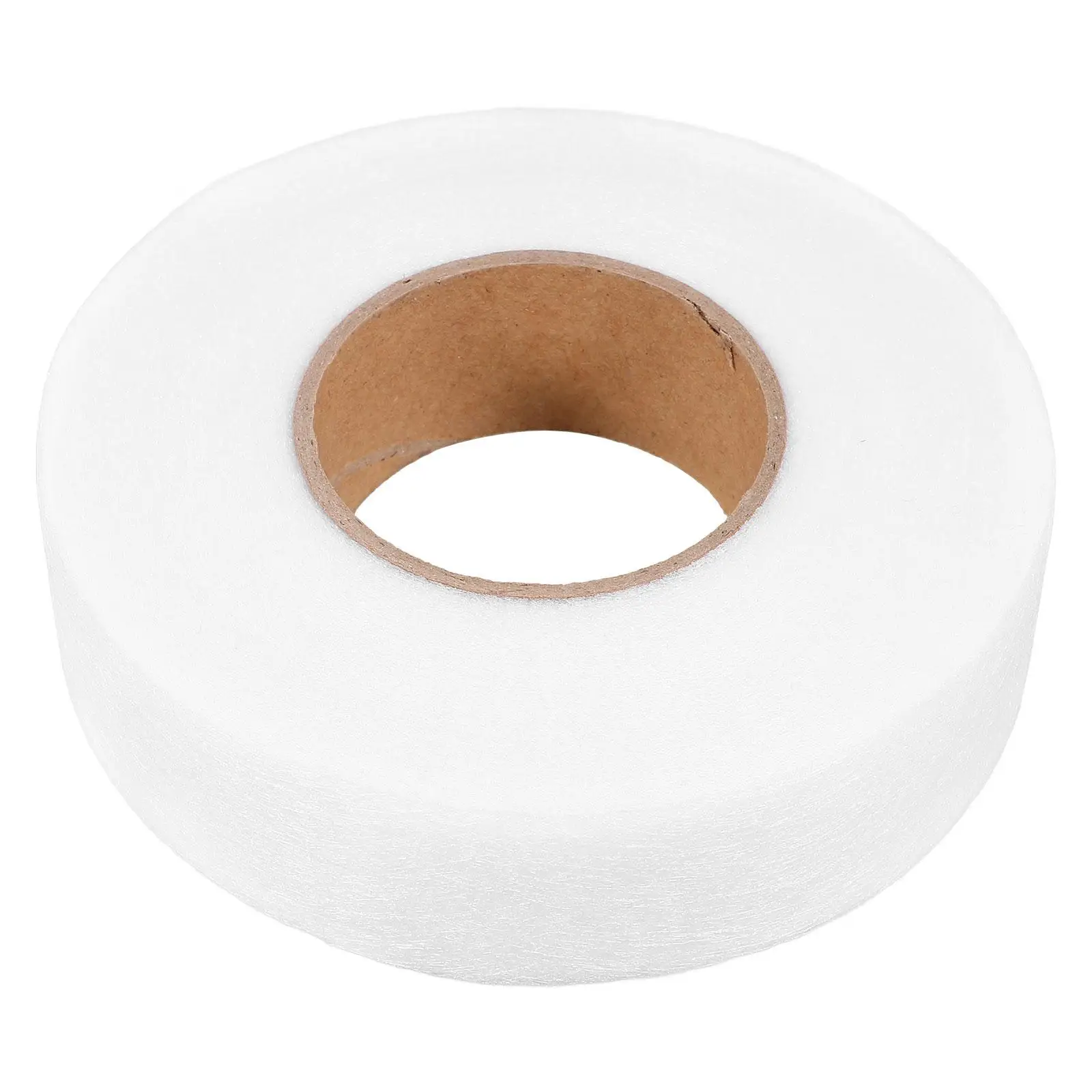 Double Sided Adhesive Lining Tape Curtain Pleat White Fusible Interlining Iron Hem for Fabric