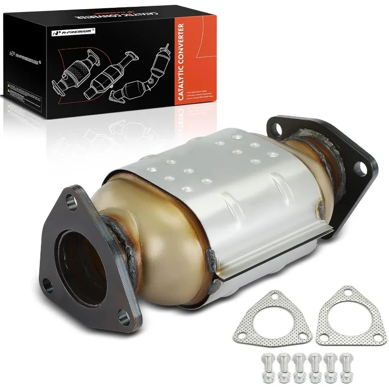 

A-Premium Rear Catalytic Converter Kit Direct-Fit Compatible with Accord 2008-2012, Accord Crosstour 2010-2011, Pilot, Ody