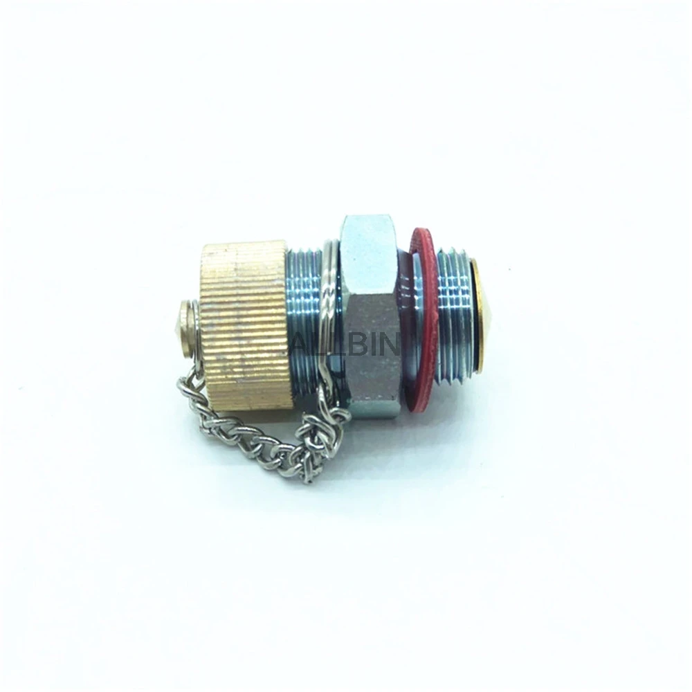 excavator accessories For VOLVO EC 210 240 29 360 460B 480D Oil drain valve Screw oil drain pipe