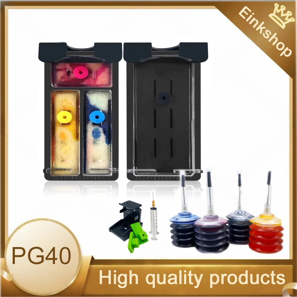 

einkshop einkshop PG40 CL41 Compatible Ink Cartridge for canon PG 40 41 pg-40 cl-41 for printer iP1600 iP1200 iP1900 MP140 MP150