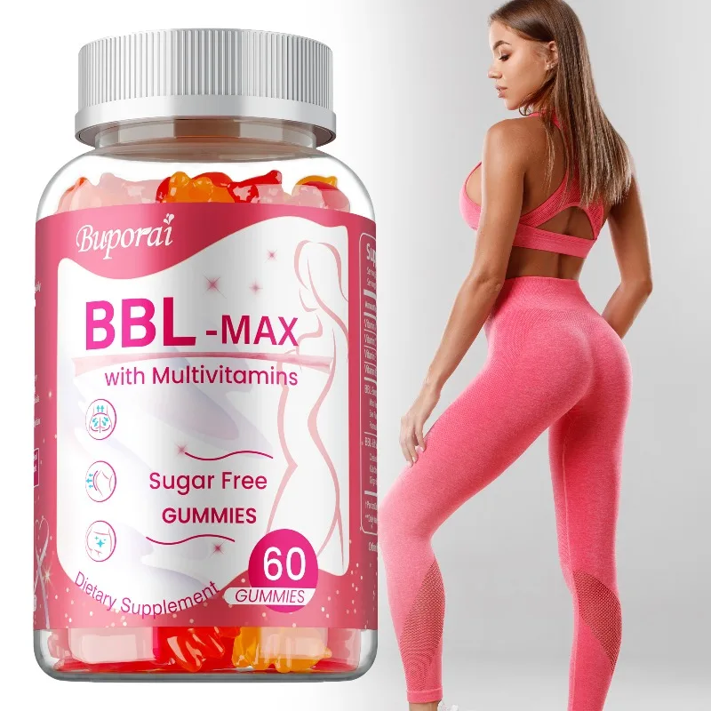 BBL -MAX Gummies - Lifts and Tightens, Shapes The Buttocks, Enhances Curvaceous Figure, Maintain Body Shape