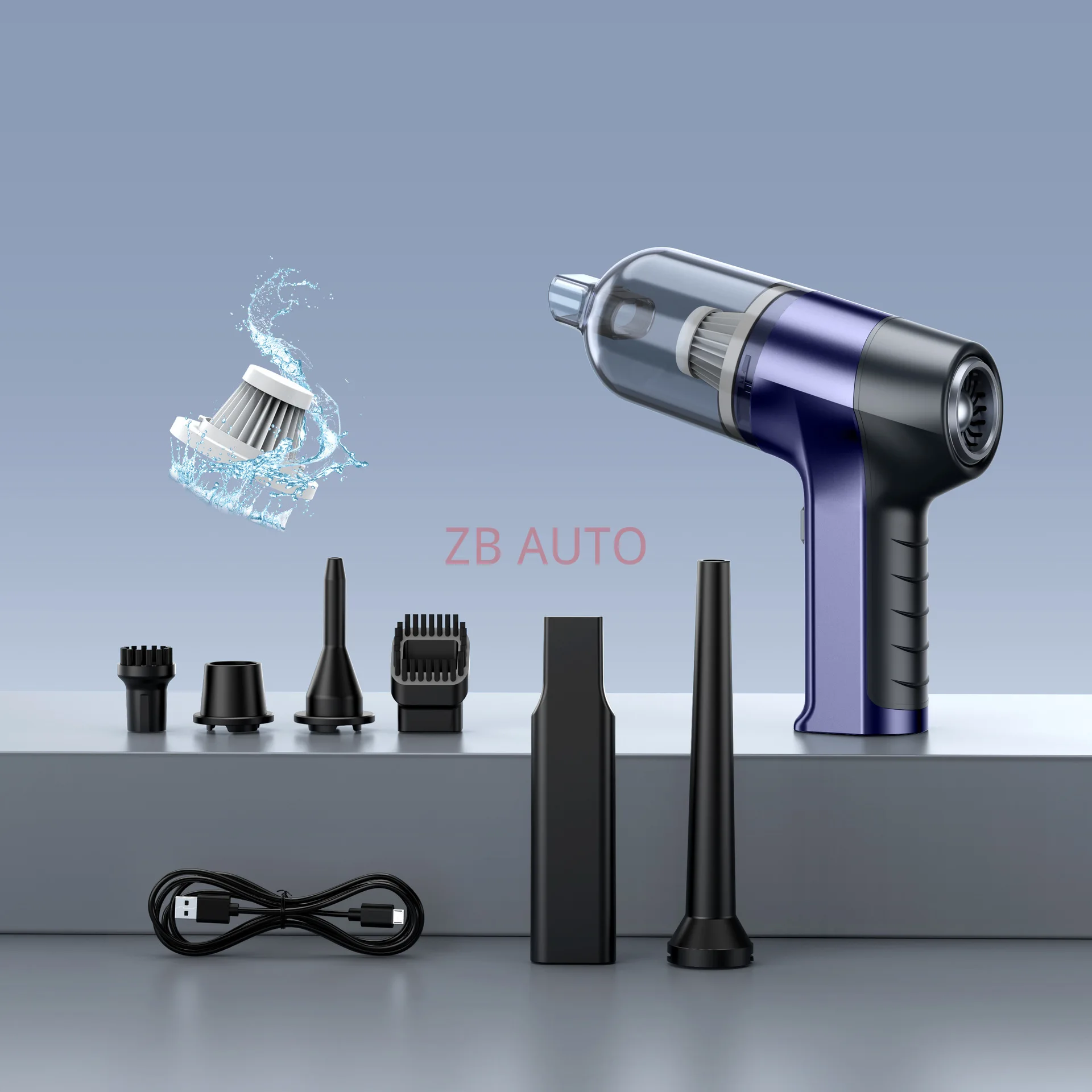 suction all-in-one handheld car supplies portable small super strong blowing and suction power high power