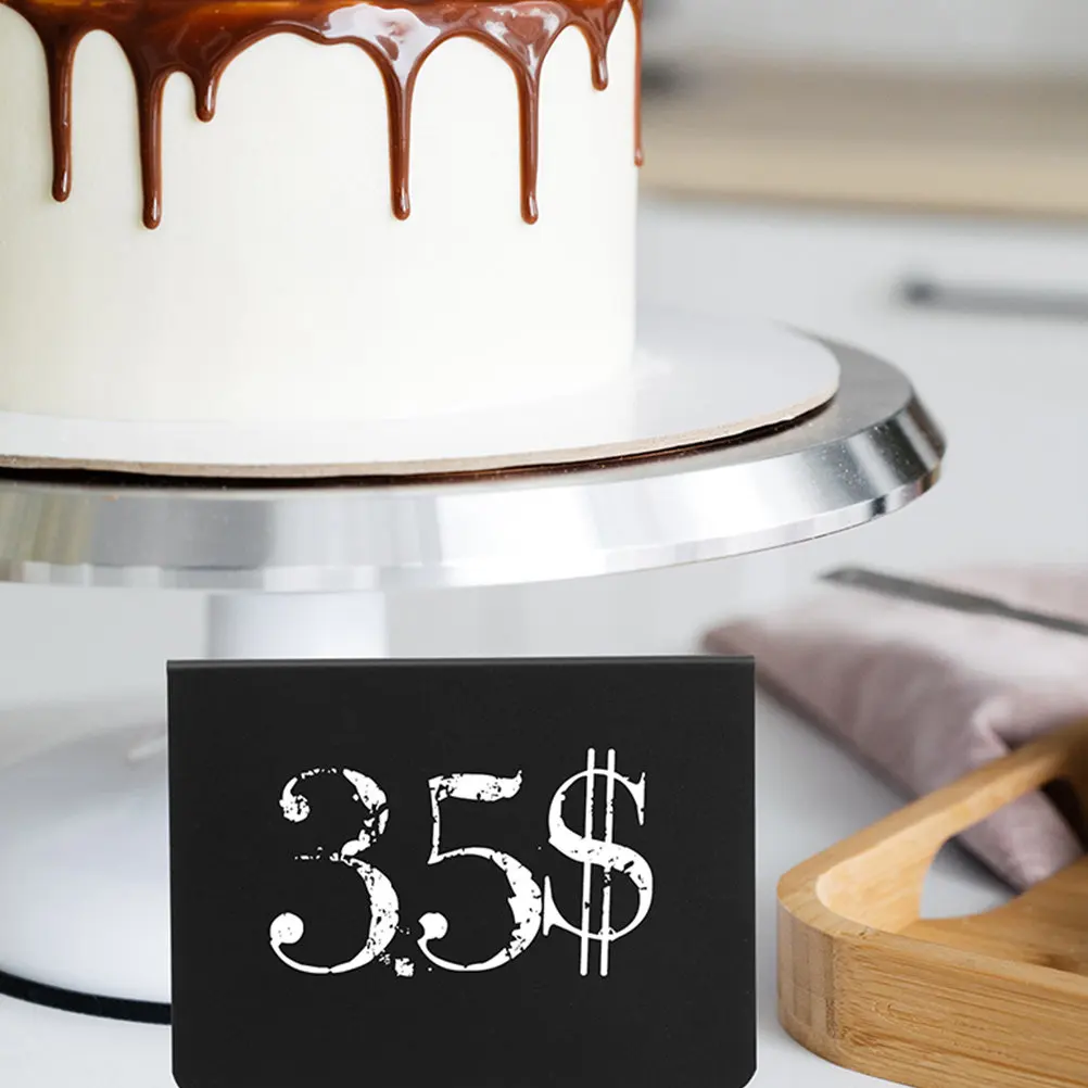 20Pcs Small Chalkboards Standalone Tabletop Memo Board Easy Wipe Liquid Chalk Writing Blackboard for Shop Kitchen Desk Price