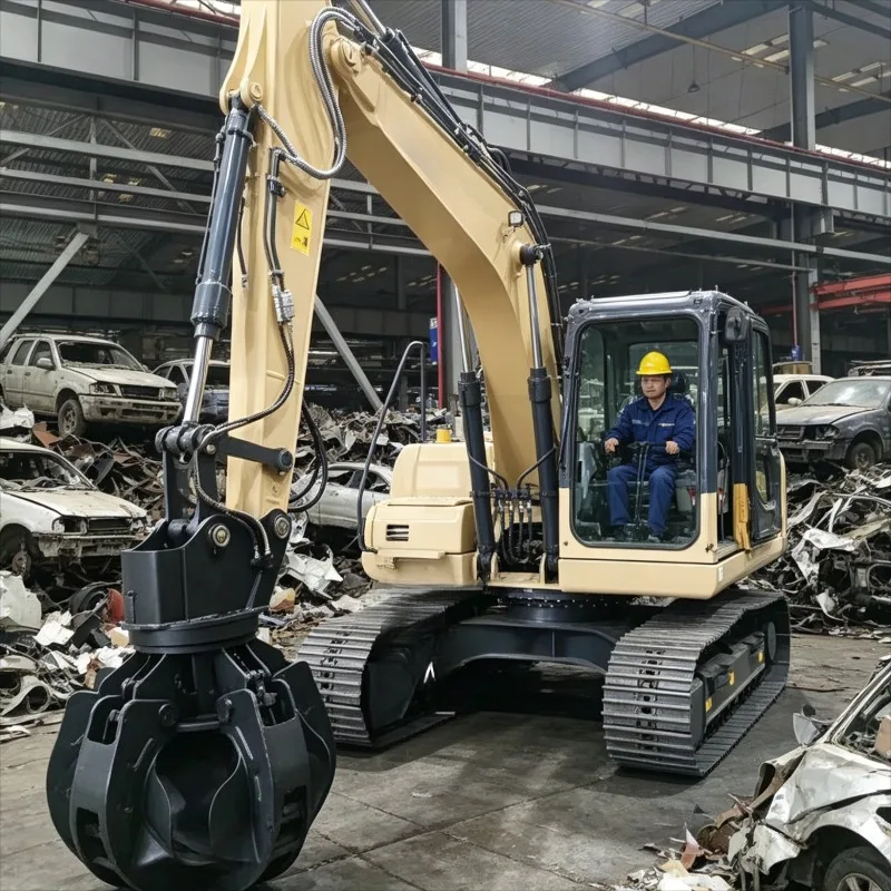 Customized Industrial-Grade Lotus Grab Attachment For Rock Loading & Trench Digging