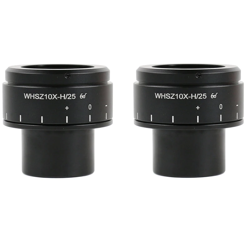 WHSZ10X/25mm Wide Field Microscope Eyepiece Diameter 30mm Adjustable For Olympus Stereo Binocular Trinocular Microscope