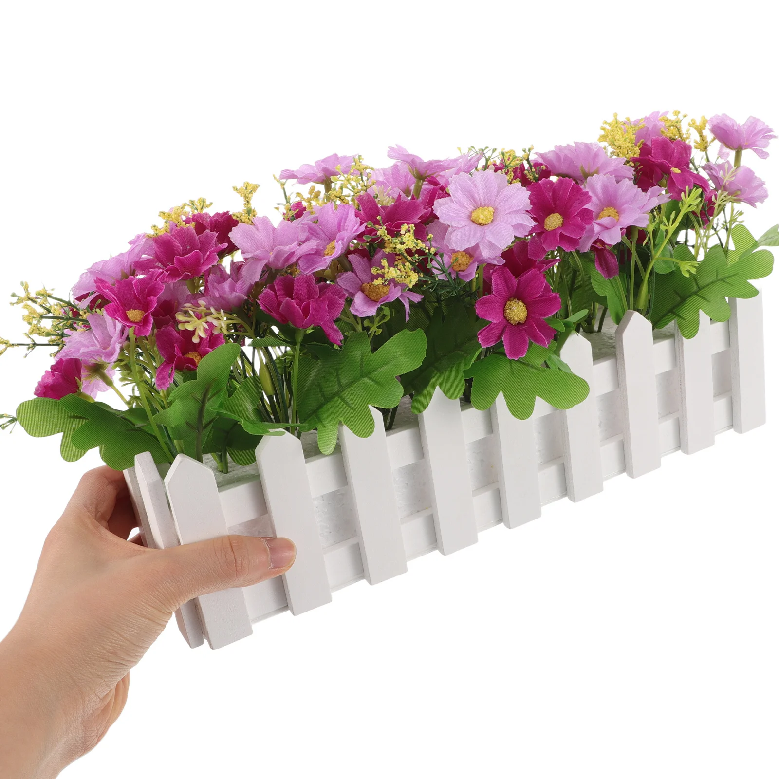 

Faux Flowers for Outdoor Garden Realistic Artificial Wild Flowers for Porch Wedding Centerpieces Table Decorations