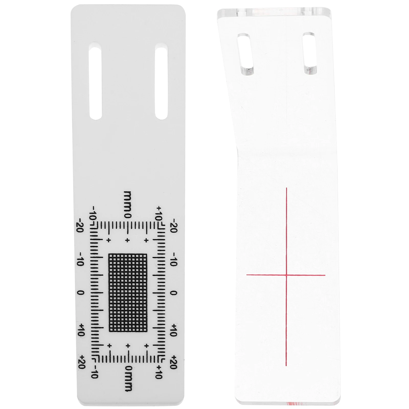 

1Set Portable Crack Measuring Ruler for Architecture Crack Width Scale Device Structural Health Monitoring Tool Acrylic