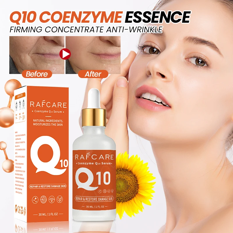 

Anti Wrinkle Serum Coenzyme Q10 Anti Aging Face Serum Moisturizing Nourishing Firming Desalination Fine Lines Facial Skin Care