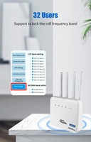 4G CPE 4G router SIM card WiFi 6 modem Hotspot CAT4 RJ45  RJ11 WAN LAN LTE wireless router