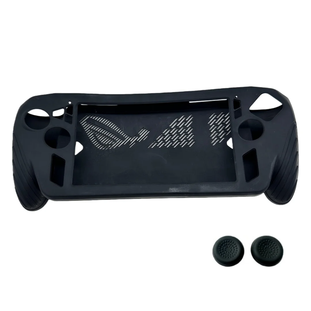 Capa de silicone à prova de choque para console ROG Xbox Ally, capa de proteção antiderrapante simples de cor sólida