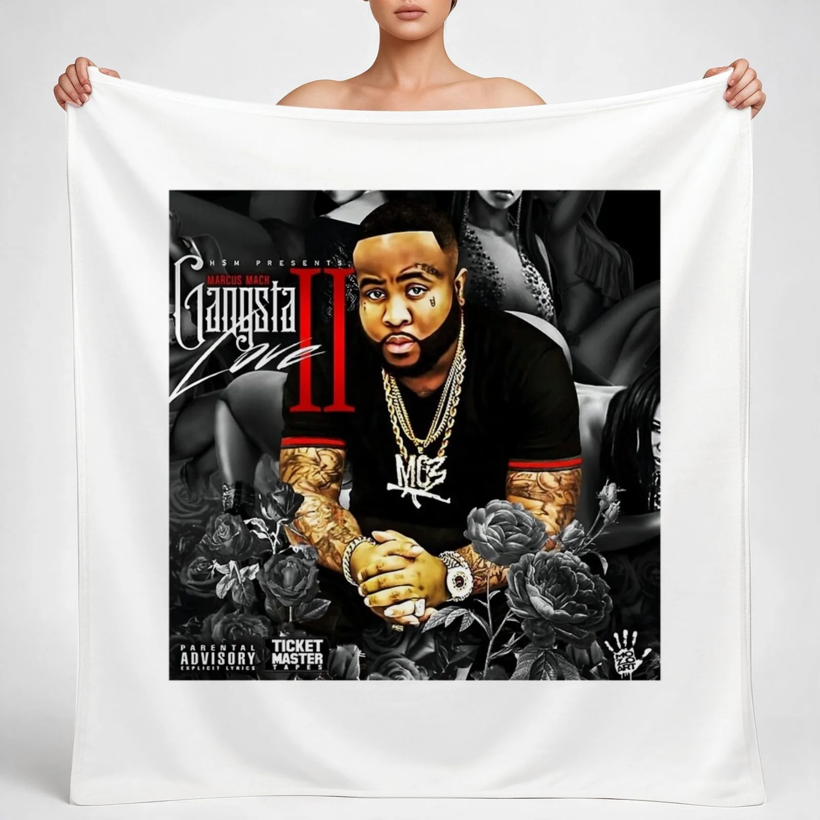 Rapper MO3 RIP Essential Throw Blanket couch cozy soft plush fuzzy picnic outdoor blanket