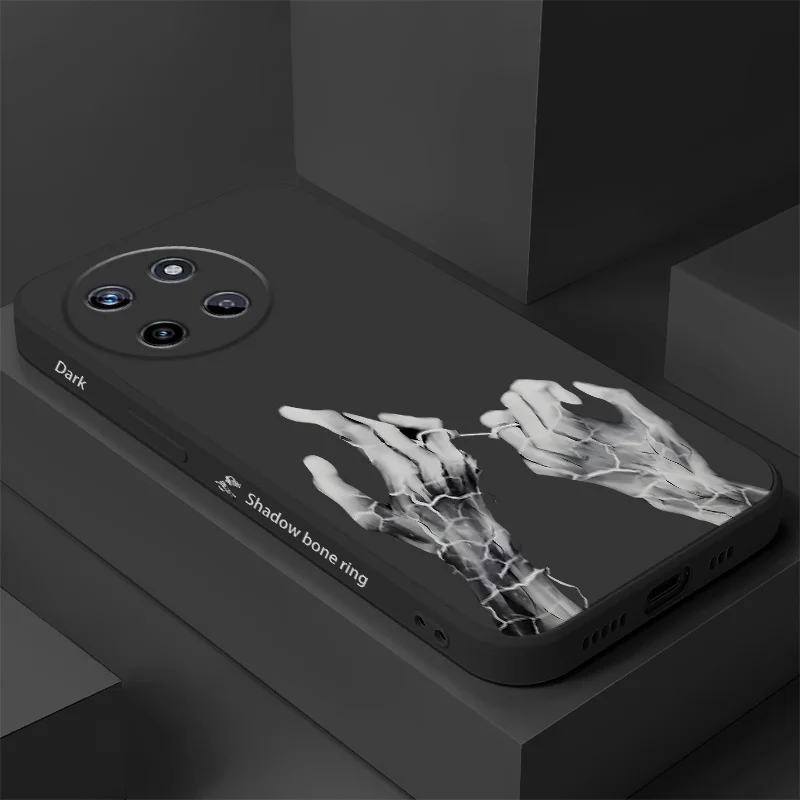 

Grotesque Aesthetics Phone Case For OPPO Realme 14 13 12 11 10 9 9i 8 8i 7 Pro Plus C35 C21Y C25Y C25 4G 5G Liquid Silicone Cove