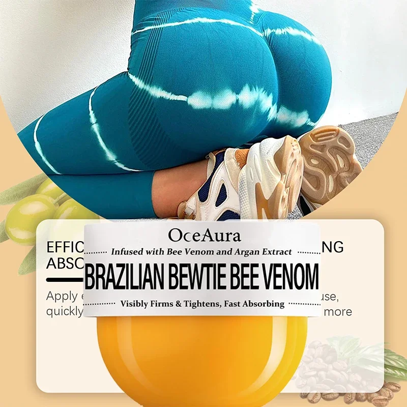 Women Brazilian Bum Series Buttock Honey Cream Massage Care Skin firmness and elasticity Moisturize Bum Body Cream