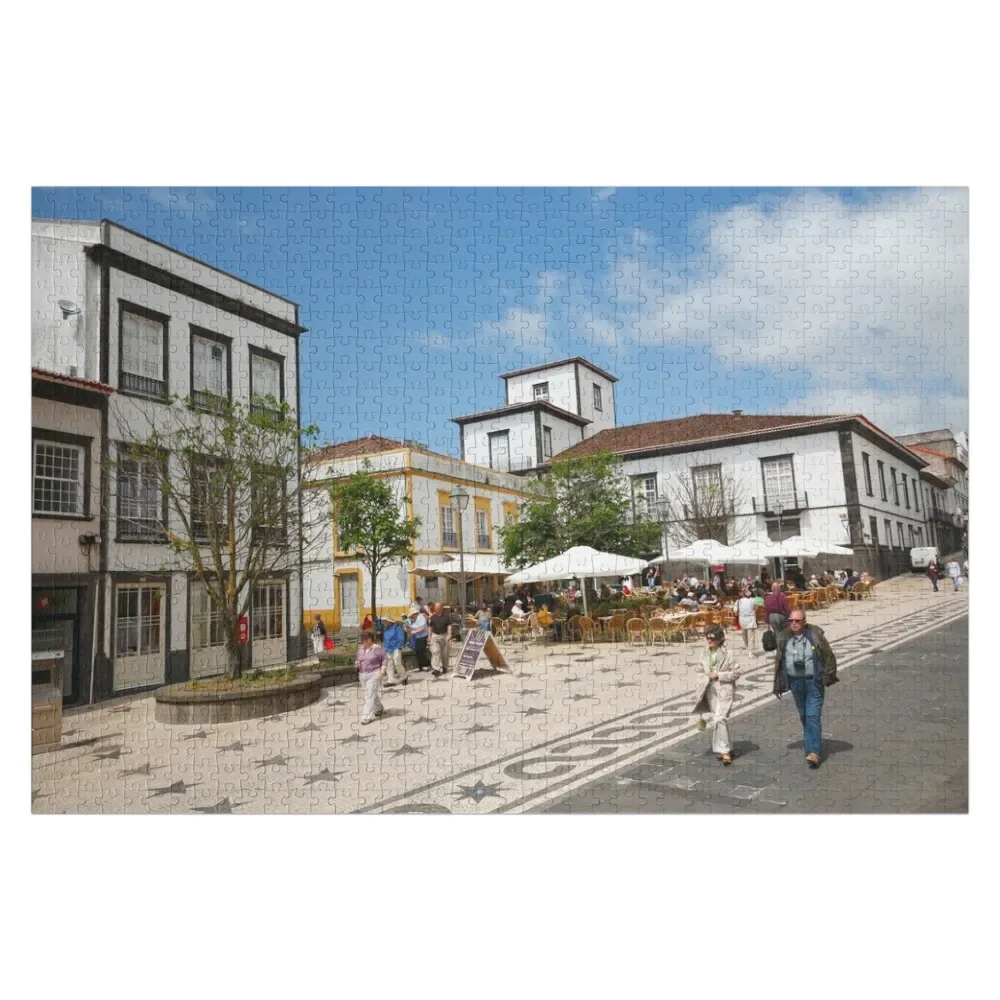 

Ponta Delgada, Azores Jigsaw Puzzle Game Children Customizeds For Kids With Photo Wood Photo Personalized Puzzle