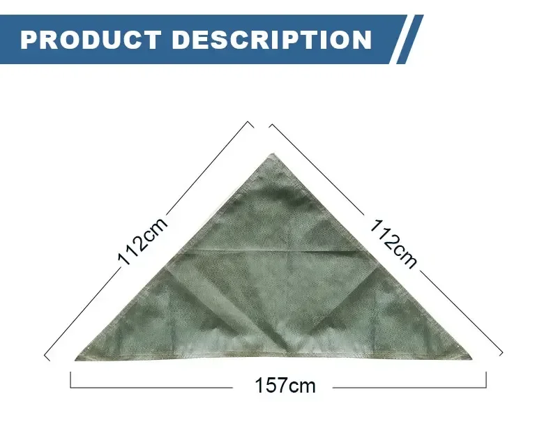 

Finely Processed Triangular Bandage Fabric Cotton Non Woven Triangular Bandage