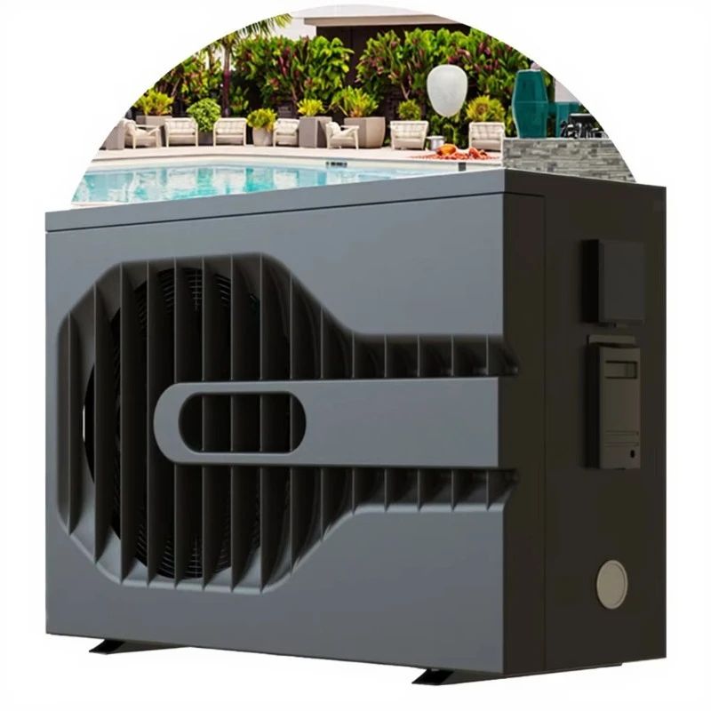 Calentador De Piscina con inversor De CC WIFI R32, Bomba De calor Geotermia Para Piscina, Bomba De calor para piscina De Spa sobre el suelo