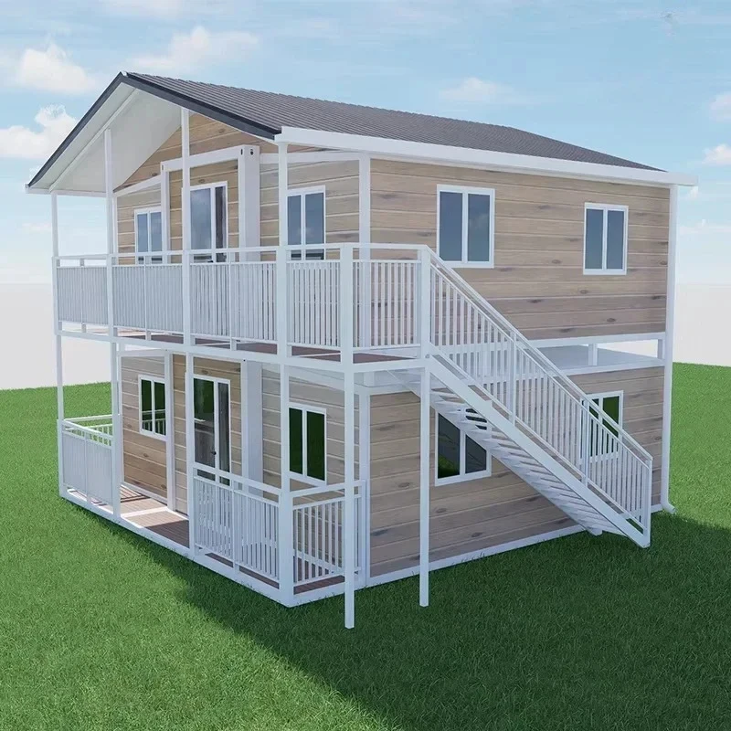 2025 Pre Fab House Modulares Zuhause, tragbares Haus, faltbarer Behälter, zusammenklappbares vorgefertigtes Haus