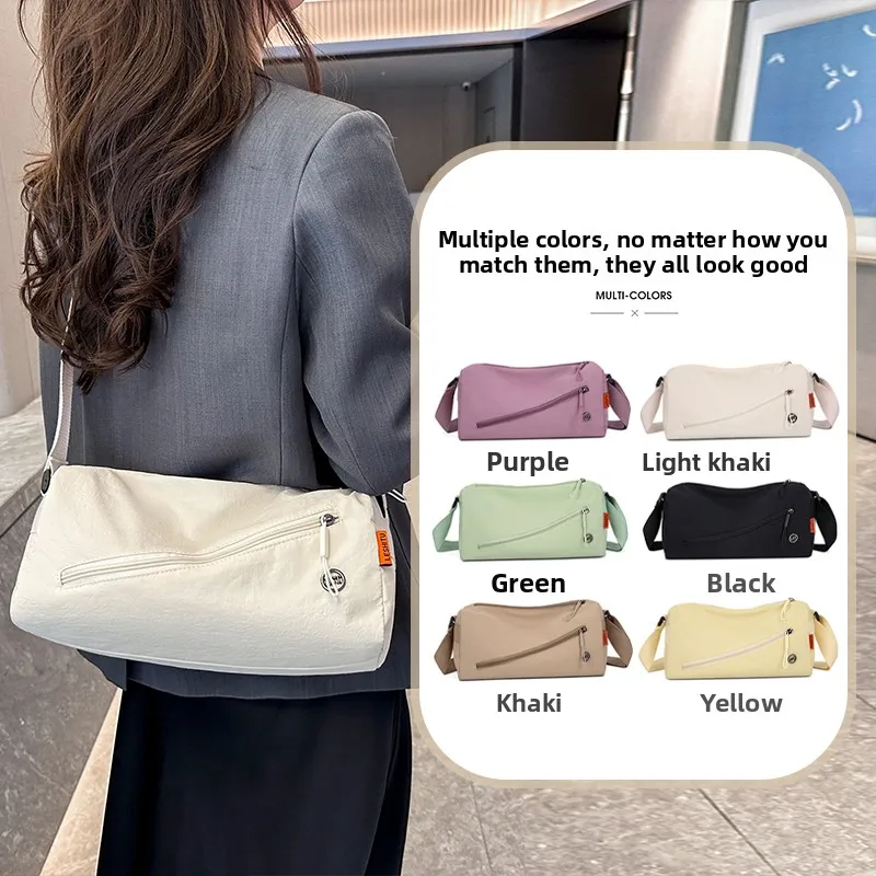 

【2025 New Style】SingleShoulder Crossbody Bag Women Fashion Tote Bag Large Capacity Fabric Shoulder Bags for Women Casual Handbag