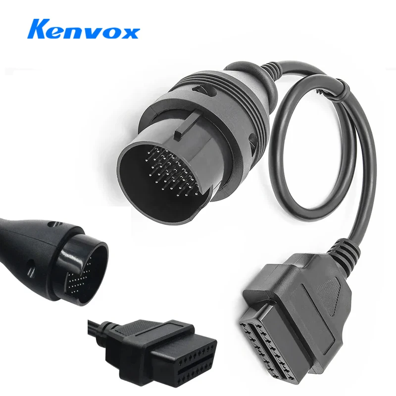 For Mercedes 38Pin to 16PIN OBD OBD2 OBDII Diagnostic Adapter Connector Cable for Ben z Female Connector Extension Cable