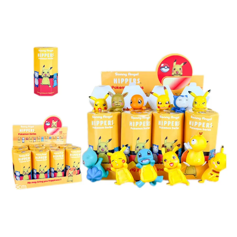 

Новая слепая коробка Покемон-сюрприз Пикачу Бульбазавр вечерние ангел аниме модель куклы настольные украшения детские игрушки Рождественский подарок