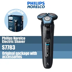 Philips Norelco Wet & Dry Shaver Series 7000 Electric Shavers for men S7783 Trimmer