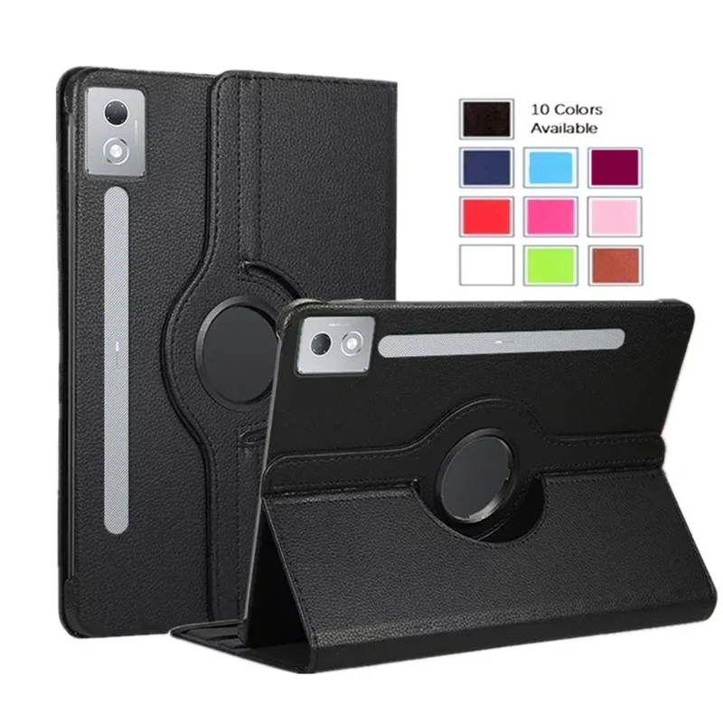 360 Degree Rotating Case For Lenovo Xiaoxin Pad Pro 12.7 inch 2025 funda TB373FU/TB375FC Leather With Wake up/sleep Tablet Case