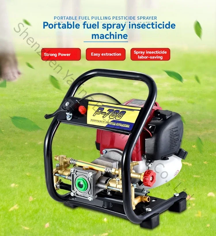 

Integrated Garden and Fruit Tree Disinfection Rinse-off Pump Sprayer 140F/GX35 Four-Stroke Electric Start High-Pressure Sprayer