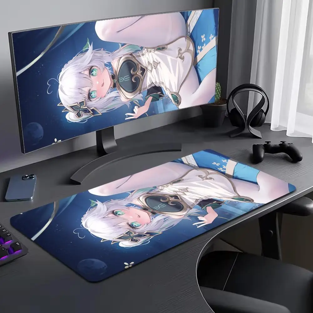 

Princess Connect ReDive Kokkoro Mouse Pad Large Computer Mouse Pad Office XXL Pc Gamer Non-slip Deskmat Mousepad Keyboard Rubber