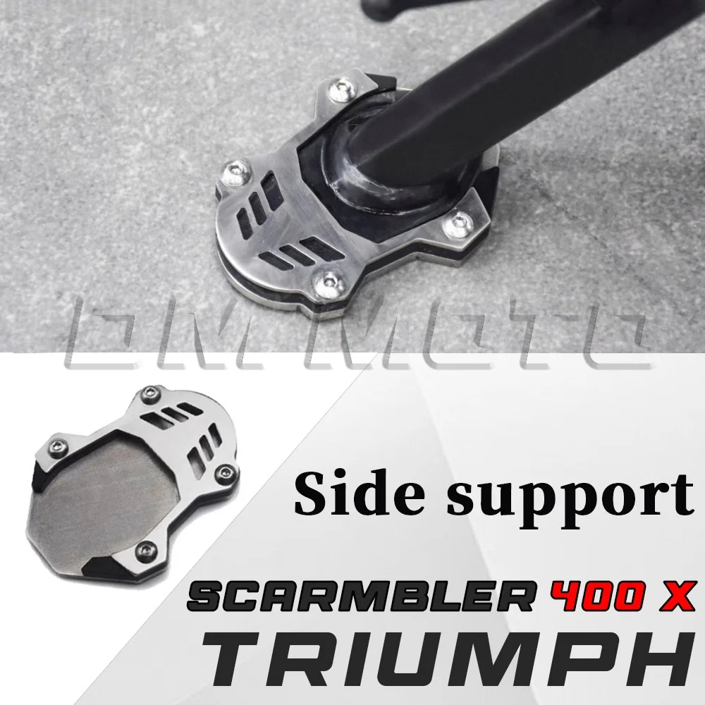 

Модификация мотоцикла, увеличенная и расширенная подставка и противоскользящие боковые подставки для SCARMBLER 400X SCARMBLER 400