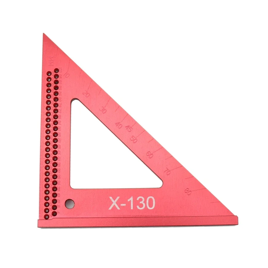 90 Degrees Woodworking Line Scriber Triangle Ruler Measuring Gauge Square Ruler